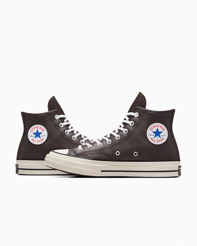 Chuck 70 Heritage Color Leather Unisex High Top