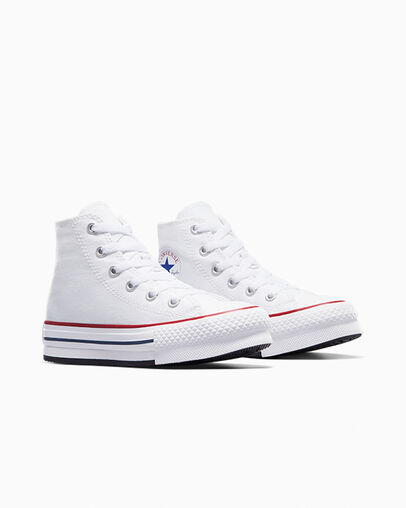 Chuck Taylor All Star EVA Lift Platform Canvas White/Garnet/Navy