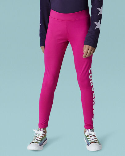 Wordmark Leggings Prime Pink