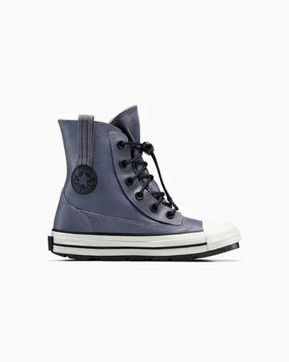 Chuck Taylor All Star Berkshire Waterproof Boot Cold Stare/Vintage White/Black, Outer Side View