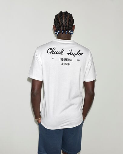 Original All Star T-Shirt White 10A, Detail View