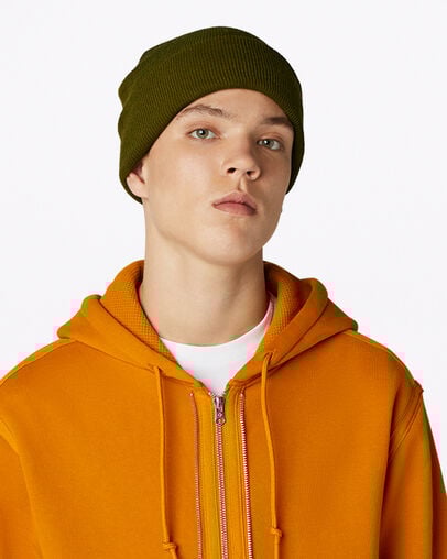 Foundation Beanie Dark Moss