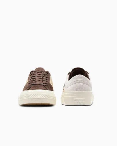 Converse CONS x Carhartt WIP One Star Academy Pro Dark Earth/Starfish/Egret, Heel View