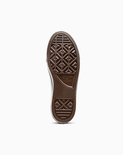 Chuck Taylor All Star EVA Lift Platform Citrus Glitz Like Butter Yellow/Donut Glaze/White, Outsole View