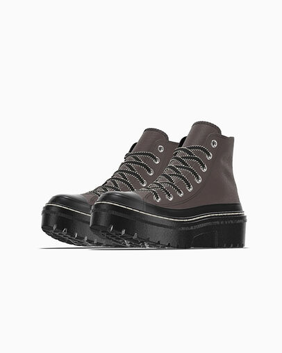 Custom Chuck Taylor All Star Lugged Heel Platform Leather By You