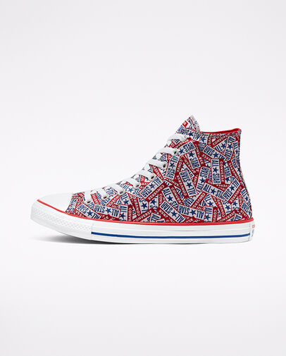 Logo Play Chuck Taylor All Star University Red/White/Rush Blue