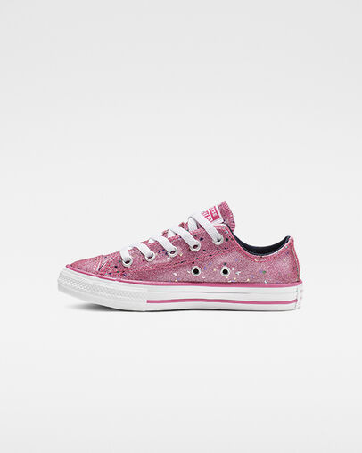 Chuck Taylor All Star Galaxy Glimmer Low Top Mod Pink/Obsidian/White