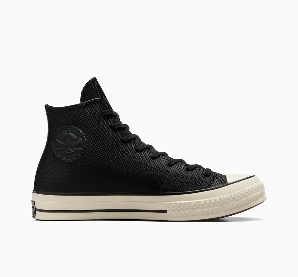 Chuck 70 Leather Black/Gingersnap/Egret