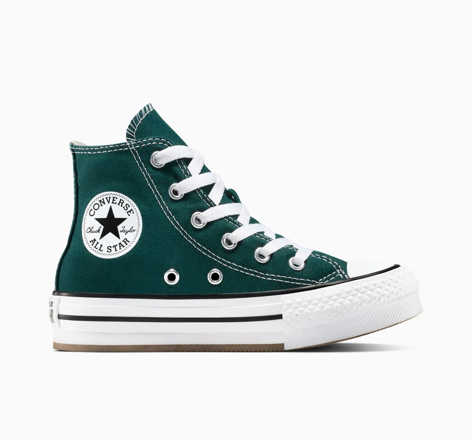 Chuck Taylor All Star EVA Lift Platform Canvas Jaded Teal/White