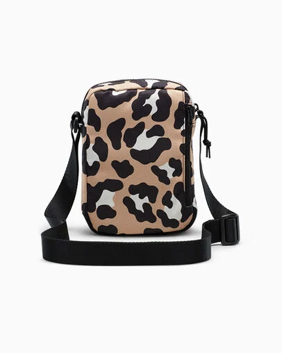 Crossbody 2 Leopard Bag Leopard Print, 3/4 View