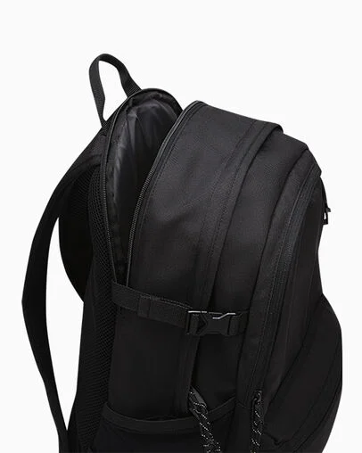Straight Edge Backpack Black
