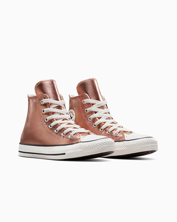 kids converse rose gold