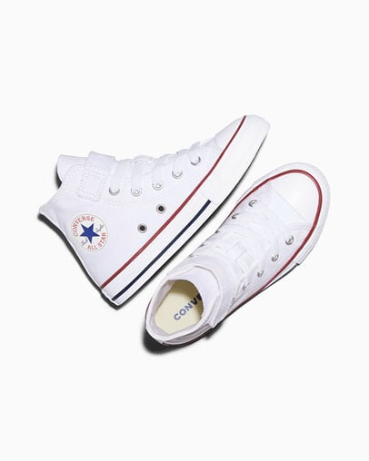Chuck Taylor All Star Easy-On White/White/Natural, Angled View