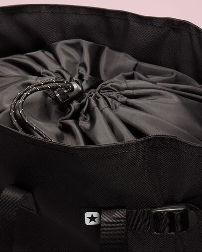 Bucket Backpack Converse Black, On Model View