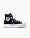 Chuck Taylor All Star Lift Platform Canvas Black/White/White