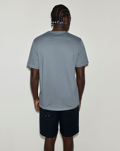 Chuck Taylor All Star Patch T-Shirt Mineral Brew Grey, Detail View