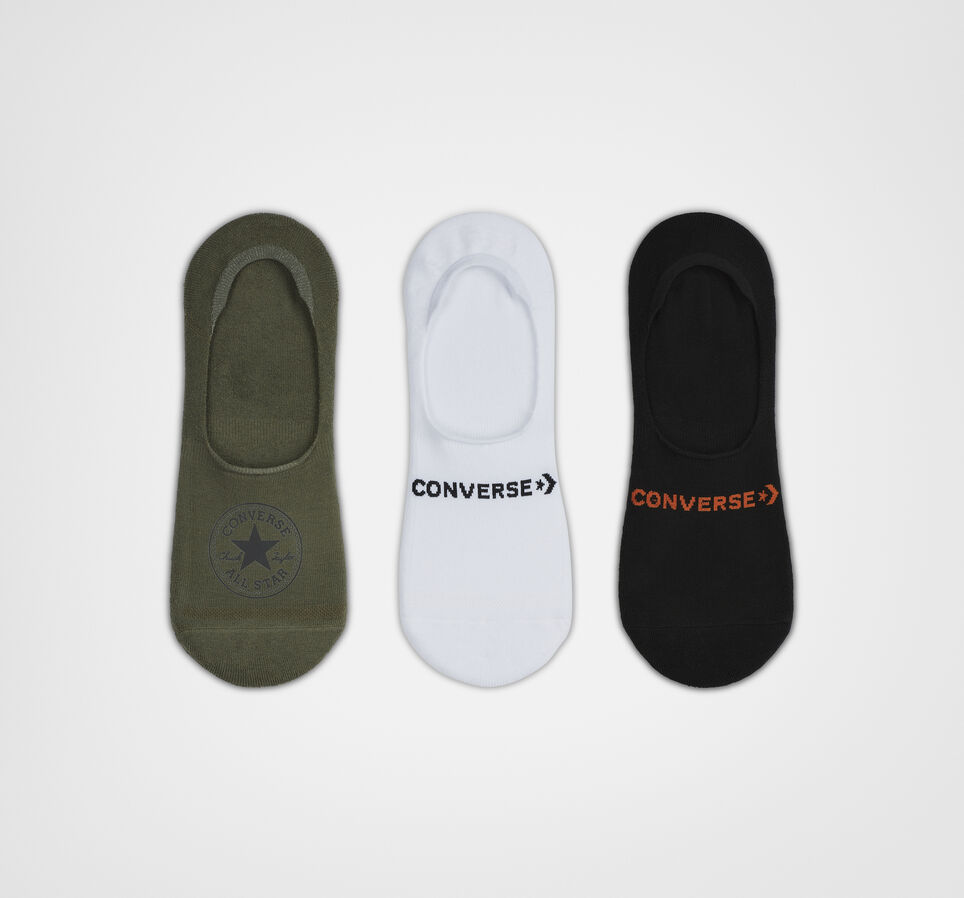 3-Pack Mixed Logo Made For Chucks Socks Field Surplus/White/Black