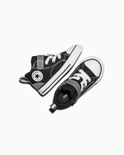 Chuck Taylor All Star Malden Street Easy On Black/Mineral Brew Grey/White, Angled View