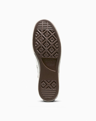 Chuck 70 Glow-In-The-Dark Leopard Print Driftwood/Light Fawn/Black, Outsole View