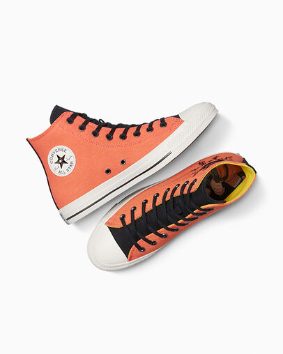 Converse x NARUTO SHIPPUDEN Chuck Taylor All Star Pale Magma/Black/Egret, Angled View