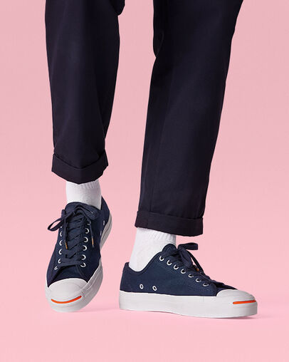Jack Purcell Pro Low Top Dark Obsidian/White