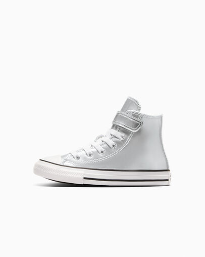 Chuck Taylor All Star Metallic Easy-On Silver/White/Silver, Inner Side View