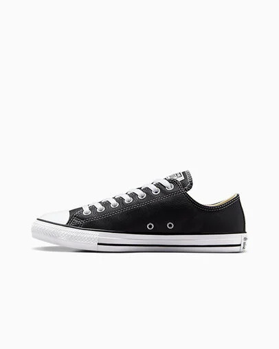 Chuck Taylor All Star Leather Black, Inner Side View