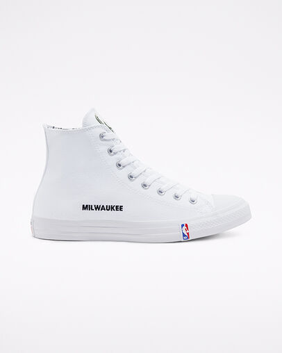 Milwaukee Bucks Converse x NBA Chuck Taylor All Star White/White/White