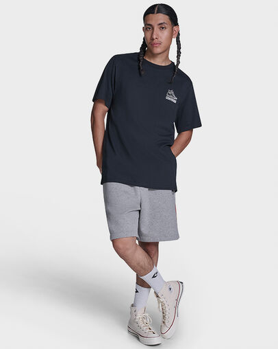 CONS Vintage Chucks T-Shirt Converse Black, Full Body View