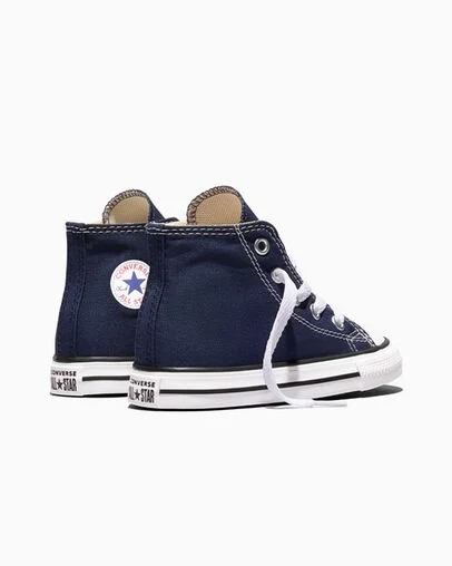 Chuck Taylor All Star Canvas Navy, Heel View