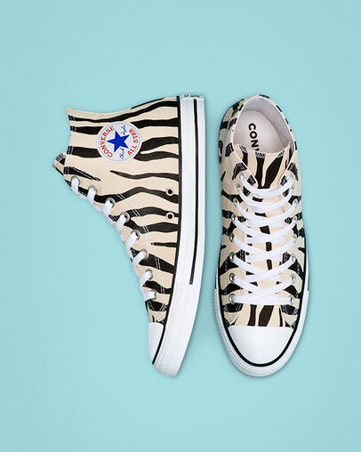 Archive Print Chuck Taylor All Star Black/Greige/White