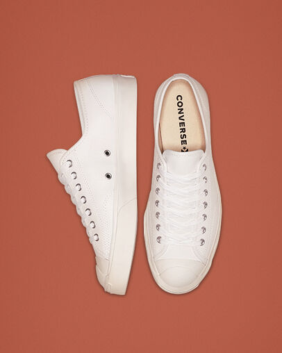 Jack Purcell Leather Low Top White/White/White