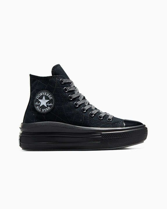 Chuck Taylor All Star Move Platform City Map Women's High Top Shoe