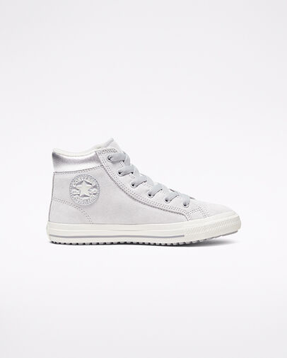Suede Chuck Taylor All Star PC Boot Ash Grey/Pure Silver/Egret