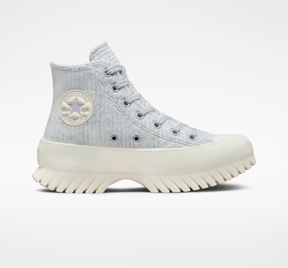 Chuck Taylor All Star Lugged 2.0 Velour Gravel/Egret/Egret