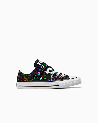 Chuck Taylor All Star Easy On Doodles Black/White/Black, Outer Side View