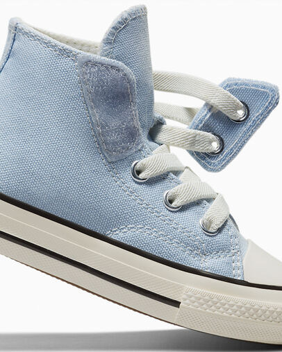 Chuck 70 Easy On Cloudy Daze Grey/Egret/Black, Detail Angle View