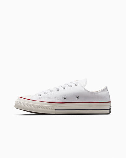 Chuck 70 Low Top White/Garnet/Egret