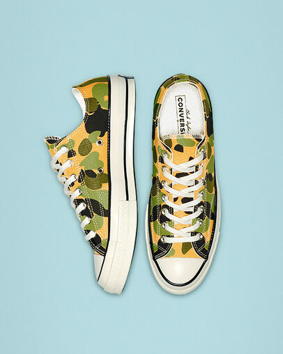 Archive Print Chuck 70 University Gold/Black/Egret