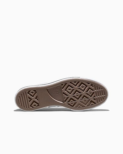 Chuck Taylor All Star Lift Platform Embroidered Stars Indigo Storm/Very Peri Purple/White, Outsole View