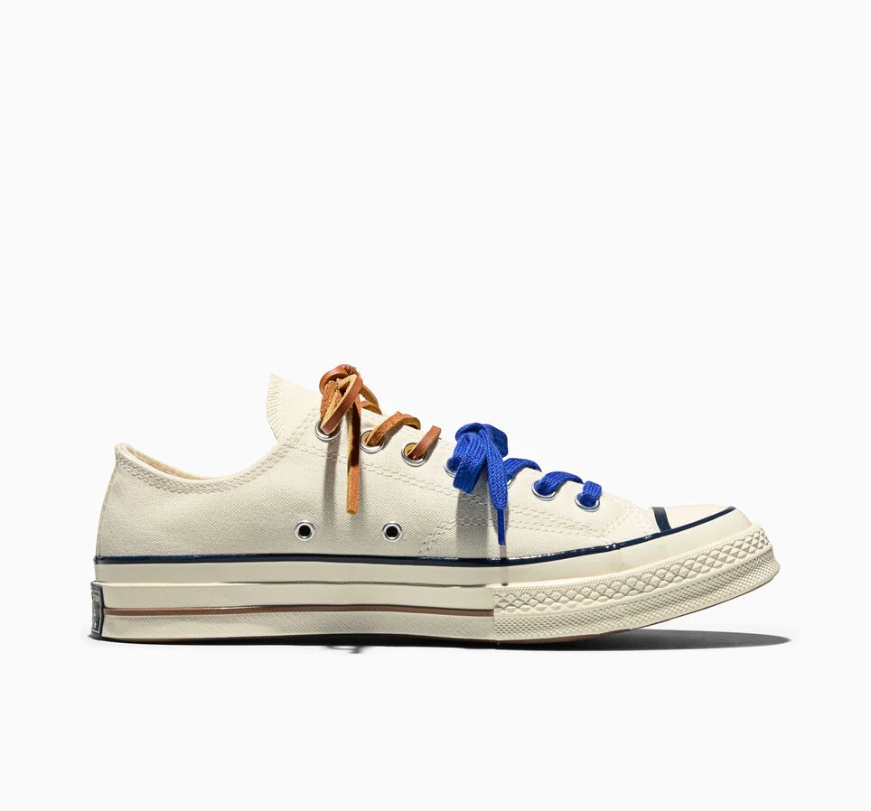 Chuck 70 Multi-Lace Egret/Navy/Incensed