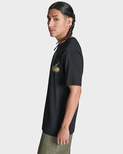 Wizard T-Shirt Black, Full Body View