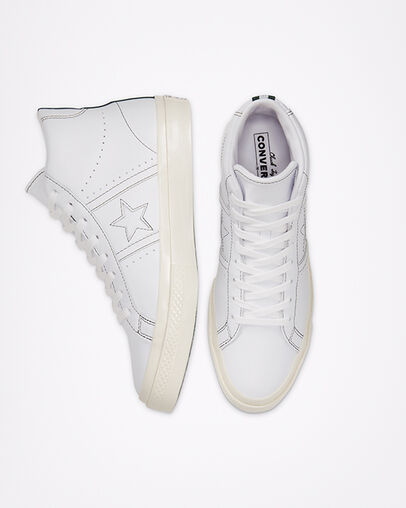 One Star Academy Pro High Top White/Fir/Egret