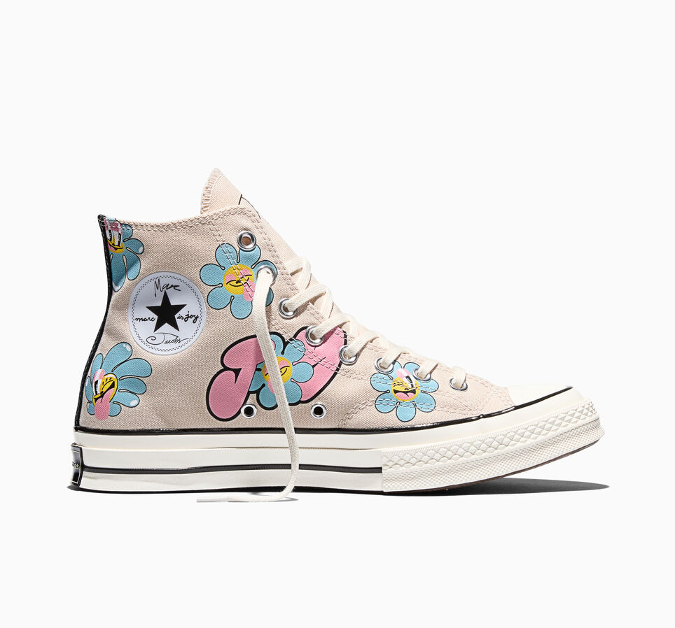 Hattie Stewart X Converse X Marc Jacobs Chuck 70 Natural Ivory/Sky Blue