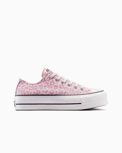 Chuck Taylor All Star Lift Platform Leopard Sugar Berry/Vintage White