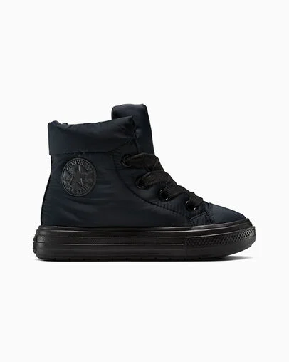 Chuck Taylor All Star Elements Boot Black/Black/Black, Outer Side View