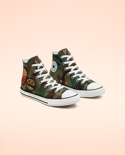 Camo Patches Chuck Taylor All Star Chocolate/Green/White