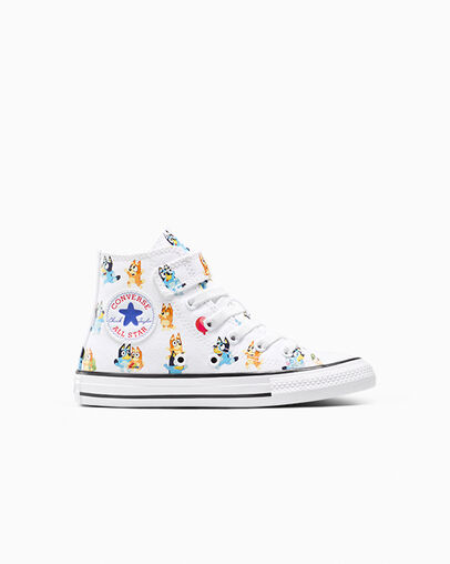 Converse x Bluey Chuck Taylor All Star Easy-On White/Multi/Black, Outer Side View