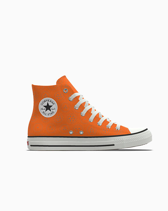 Orange Converse Shoes: High Top, Low Top & Platform Styles
