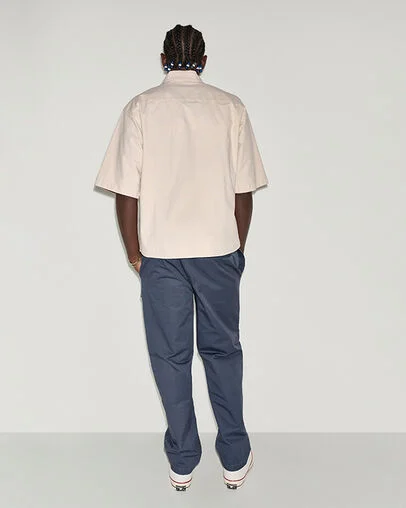 Ripstop Short-Sleeve Shirt Classic Ecru, Detail View